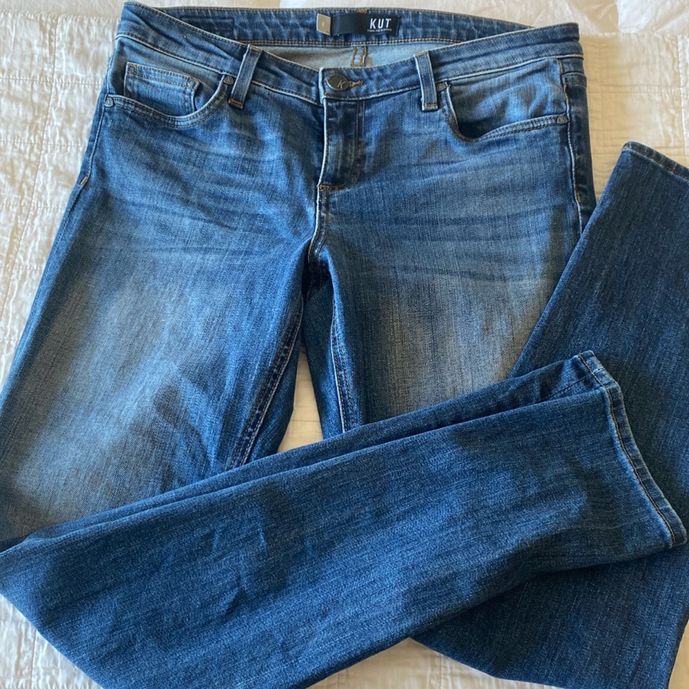 Kut from the cloth Catherine slouchy Boyfriend jeans, size 8.